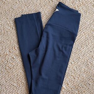 Navy Blue High-Waisted Leggings